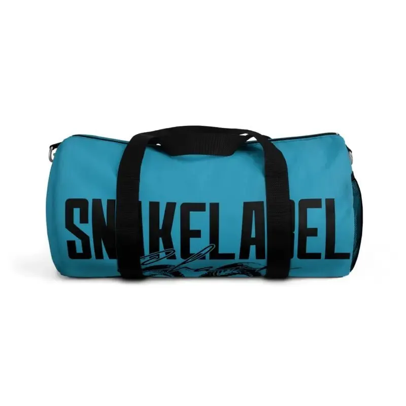 Snake Duffel Bag with Adjustable Strap & Name Tag - Lightweight 100% Polyester Travel Bag for Gym & Trips