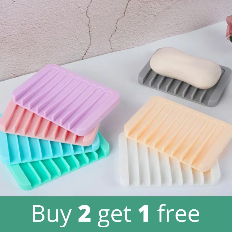 Soft Silicone Soap Dish