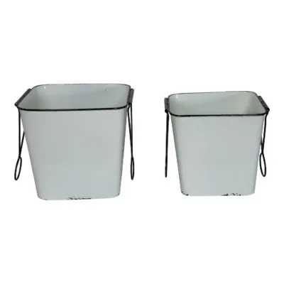 Square Metal Bucket