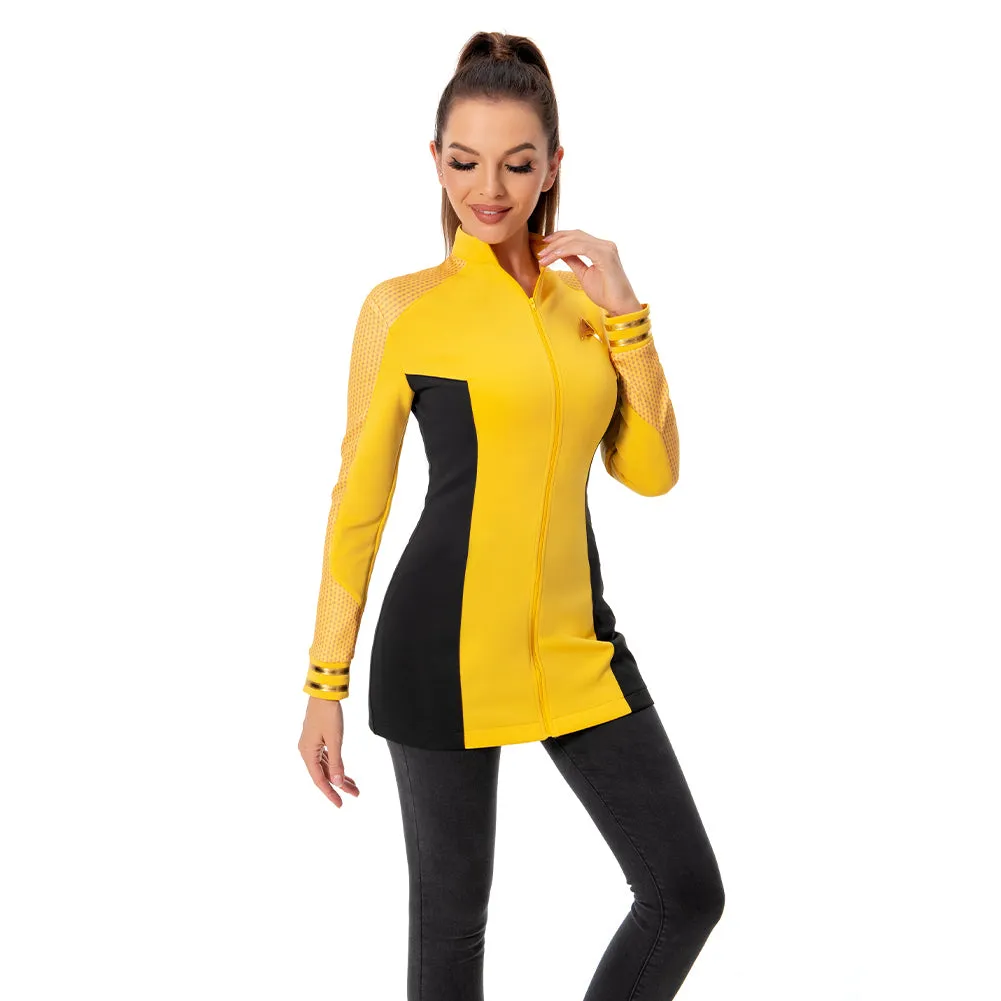 Star Trek：Strange New Worlds S1 Una Chin-Riley Cosplay Costumes Coat Outfits Halloween Carnival Suit