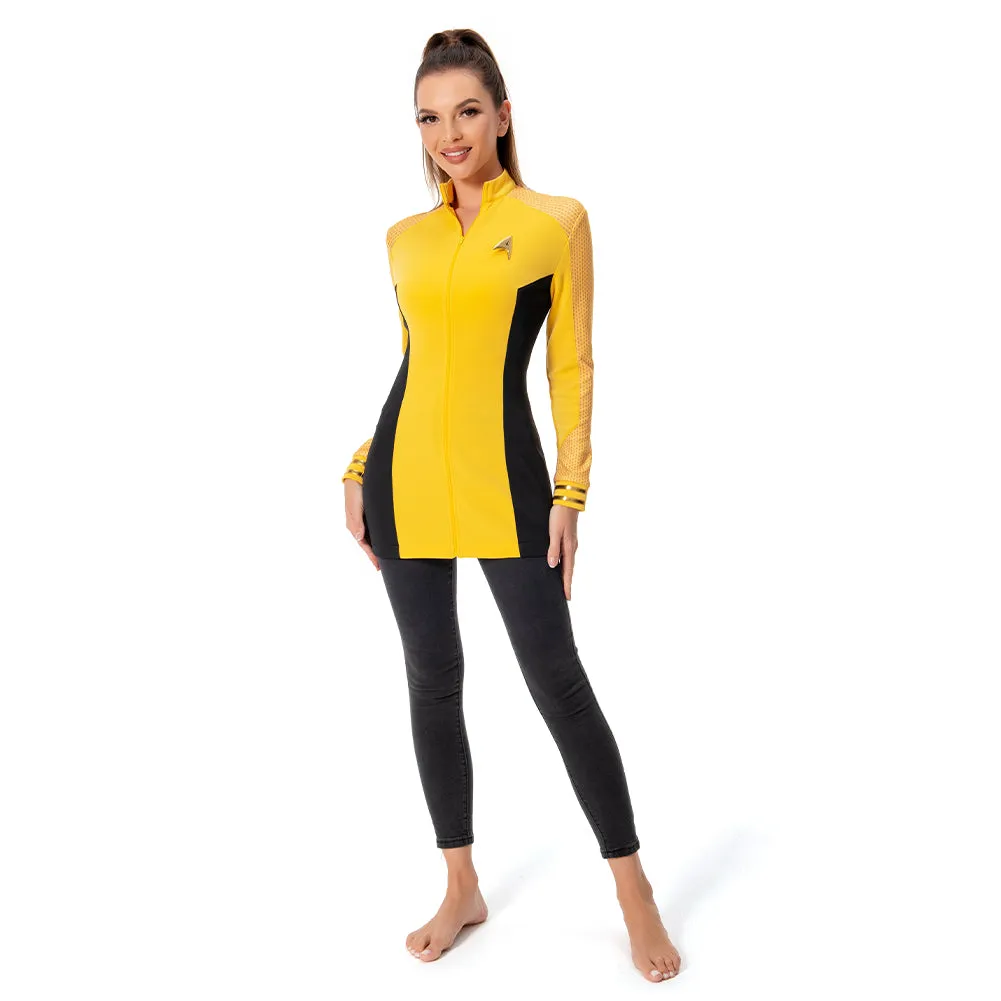 Star Trek：Strange New Worlds S1 Una Chin-Riley Cosplay Costumes Coat Outfits Halloween Carnival Suit