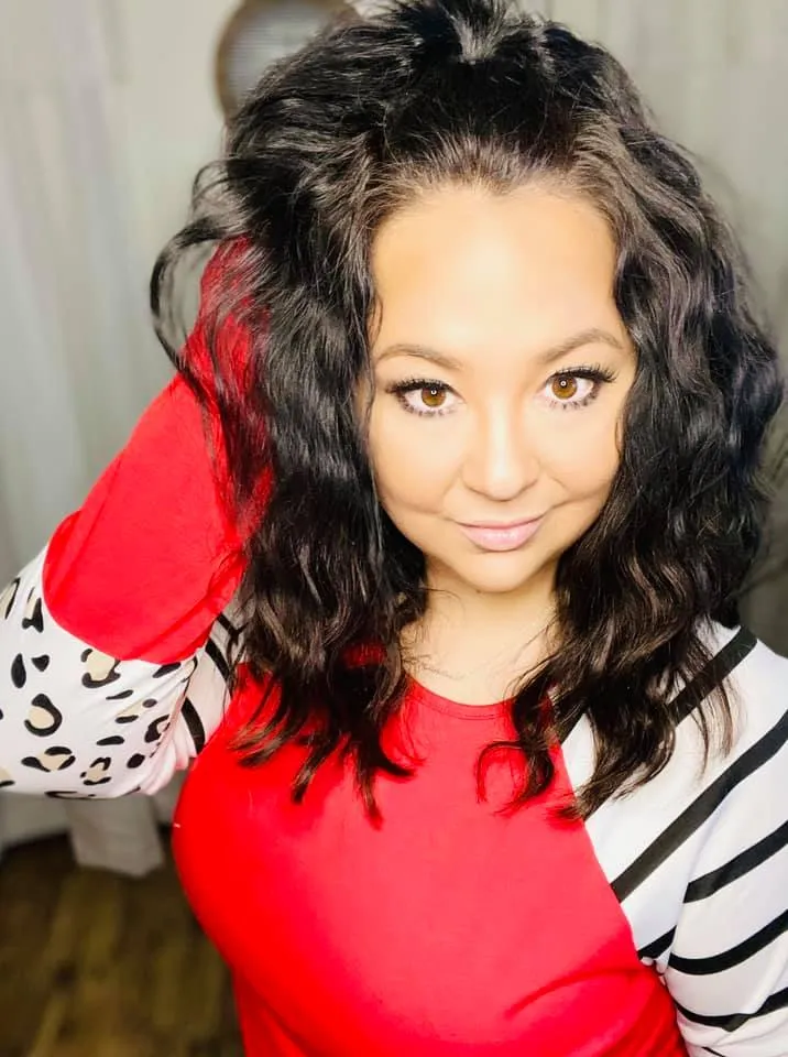 STRIPED ANIMAL PRINT COLOR BLOCK LONG SLEEVE Top