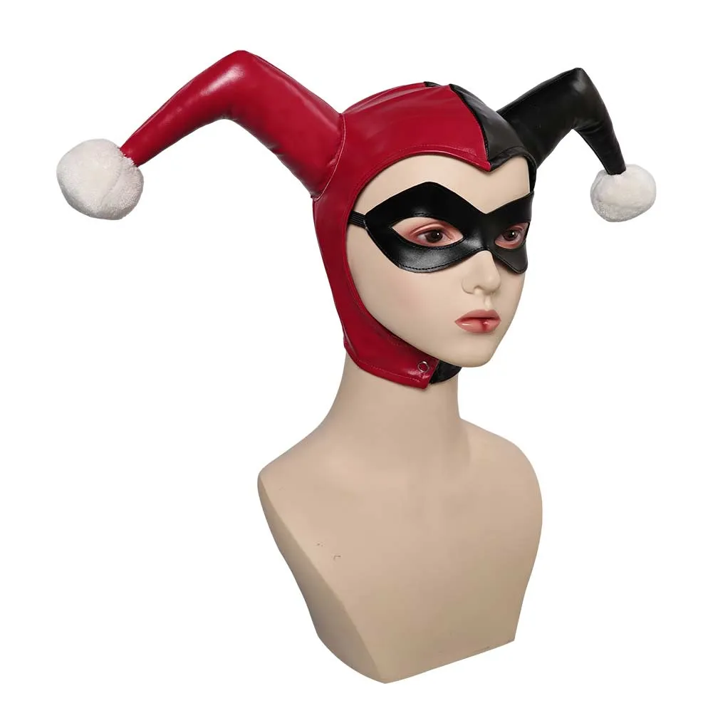Suicide Squad: Kill the Justice League Harley Quinn Mask Cosplay Masks Helmet Masquerade Halloween Party Costume Props