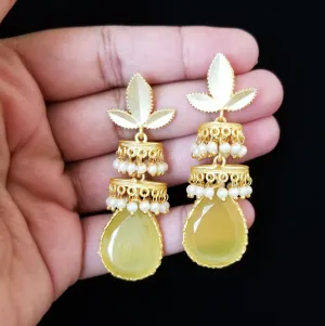 Supriya G Indo Western Trendy Earring With Gold Plating FB11