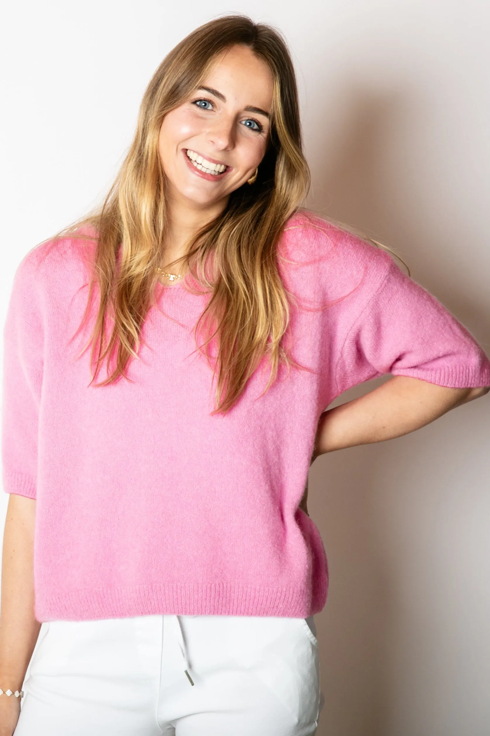 Sweetheart Short Sleeve Jumper