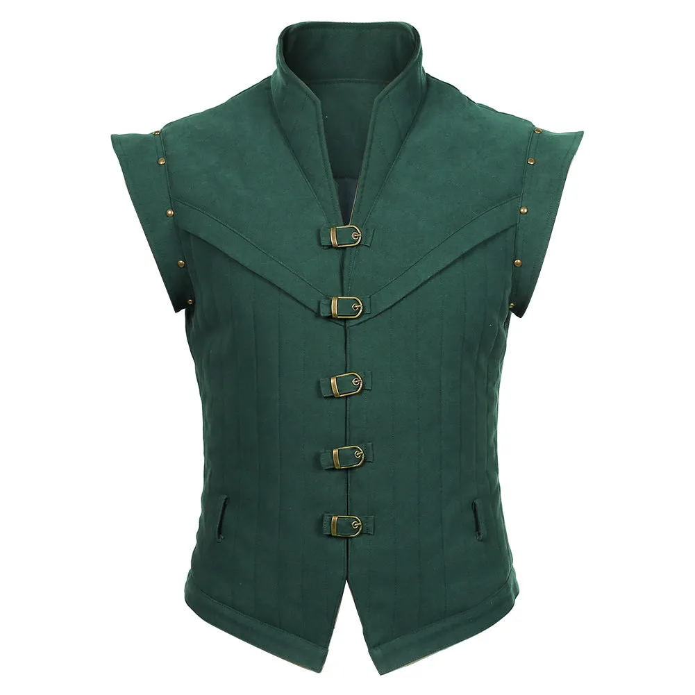Tangled Halloween Carnival Suit Flynn Rider Cosplay Costume Vest Shirt Outfit