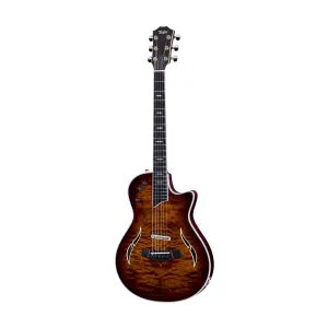 Taylor T5z Pro Electric Guitar w/Case, Molasses Burst