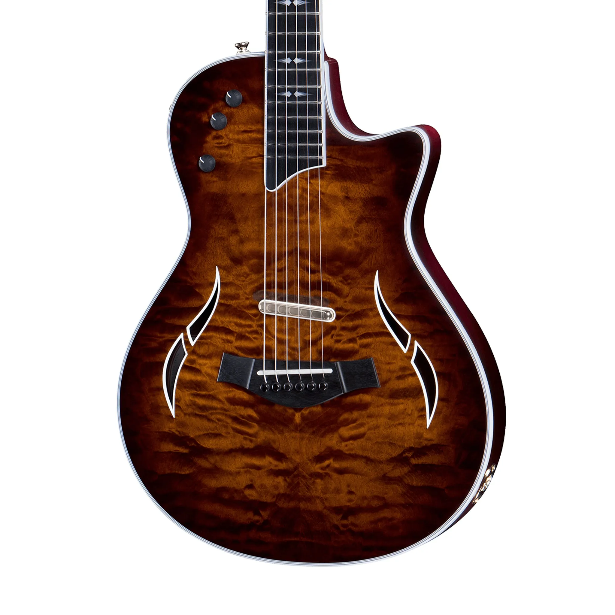 Taylor T5z Pro Electric Guitar w/Case, Molasses Burst