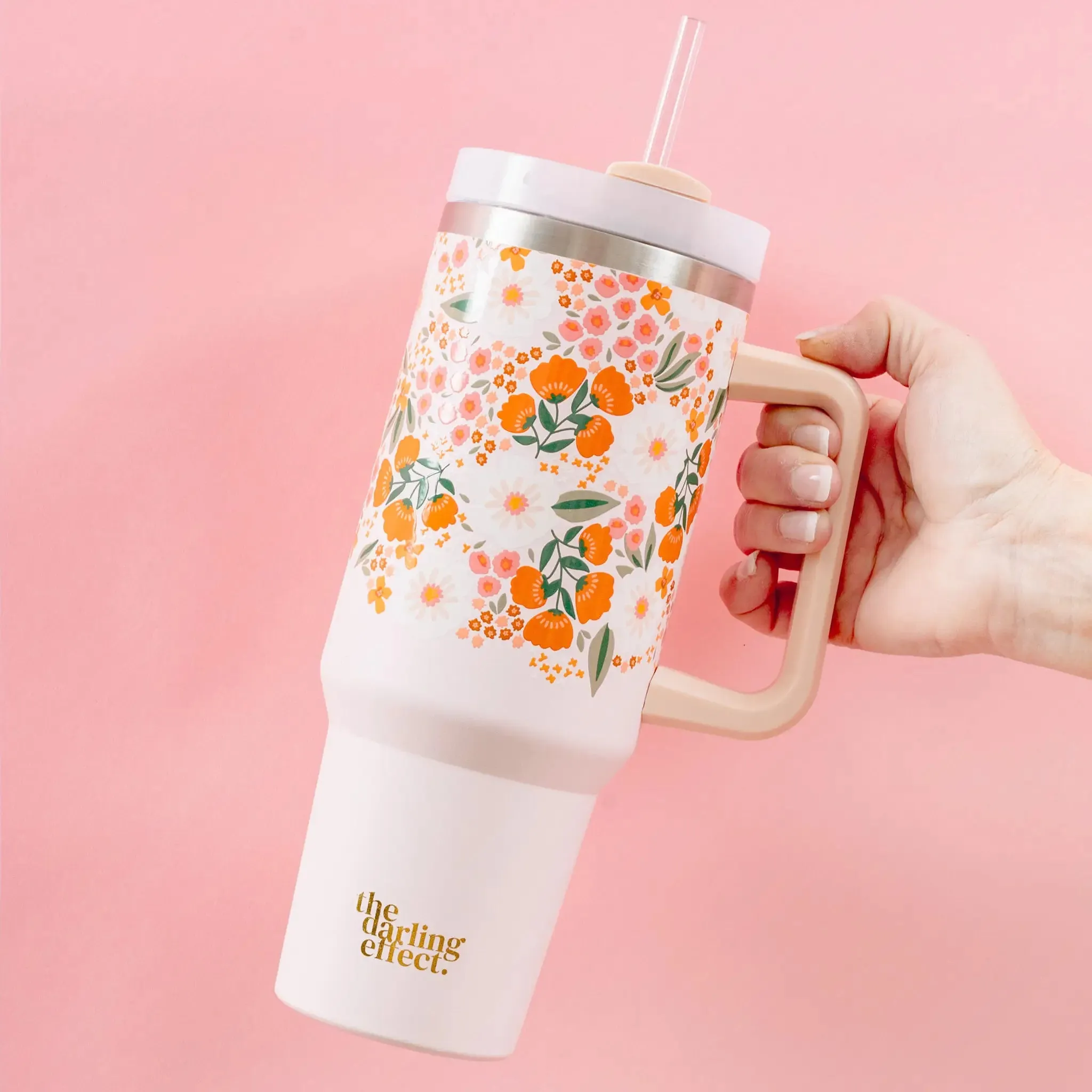 The Darling Effect - Take Me Everywhere Tumbler - Sweet Meadow Pinki I
