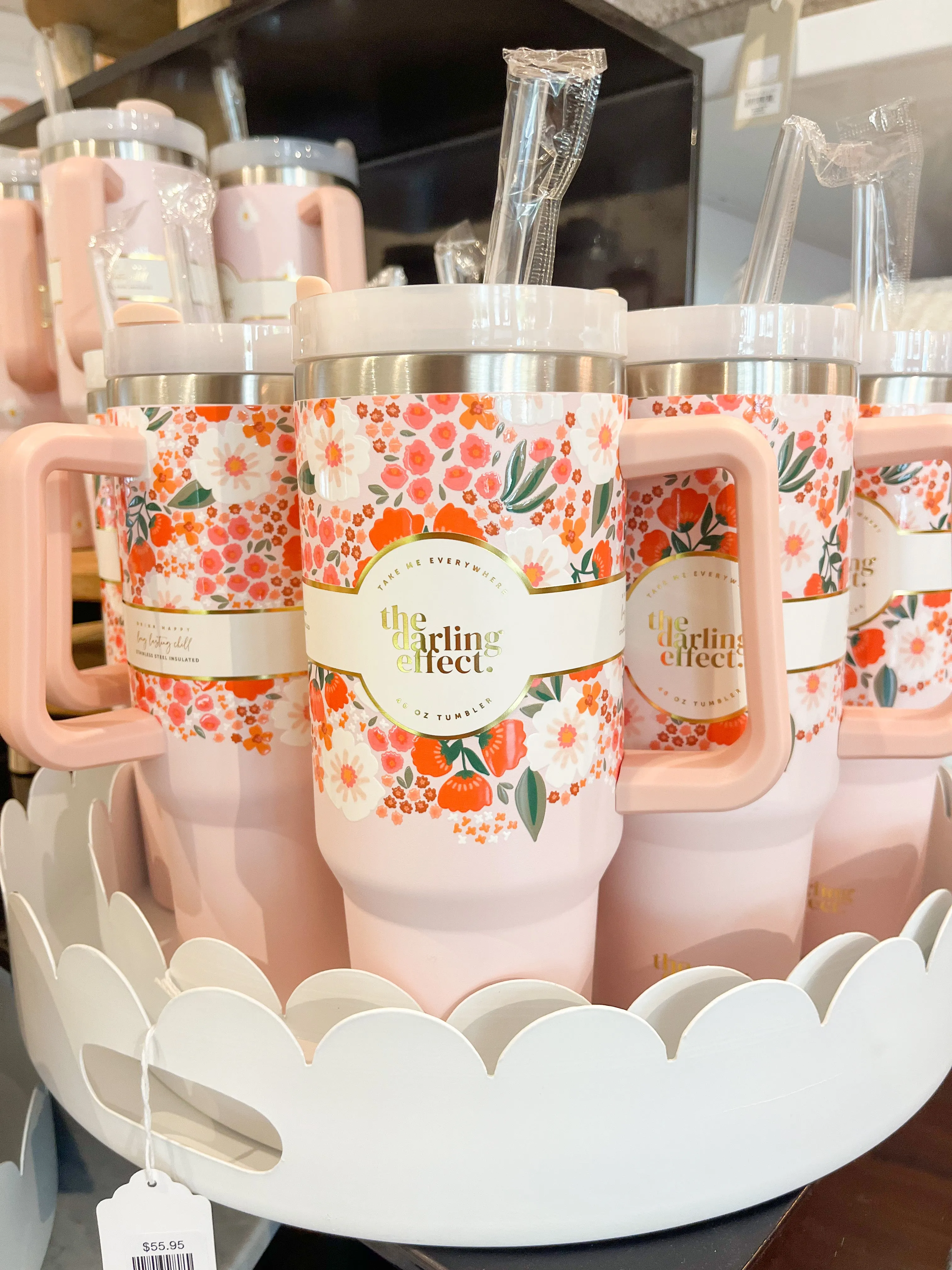 The Darling Effect - Take Me Everywhere Tumbler - Sweet Meadow Pinki I