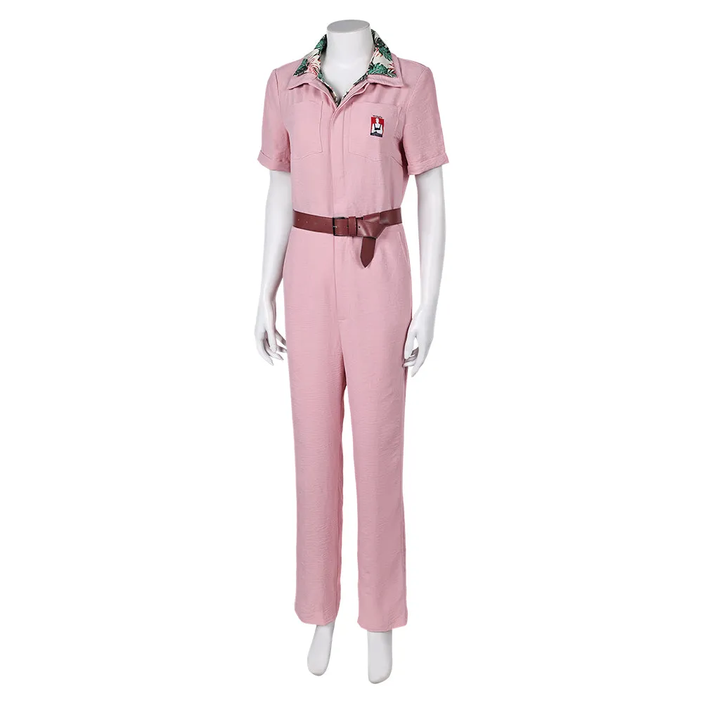The Fall Guy Jody Moreno Pink Jumpsuit Cosplay Costume Outfits Halloween Carnival Suit
