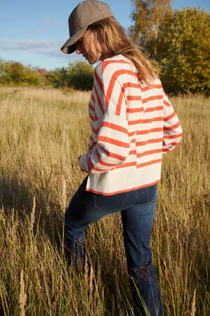 The Fransa Bitte jumper - Stripe Jumper - FRBITTE