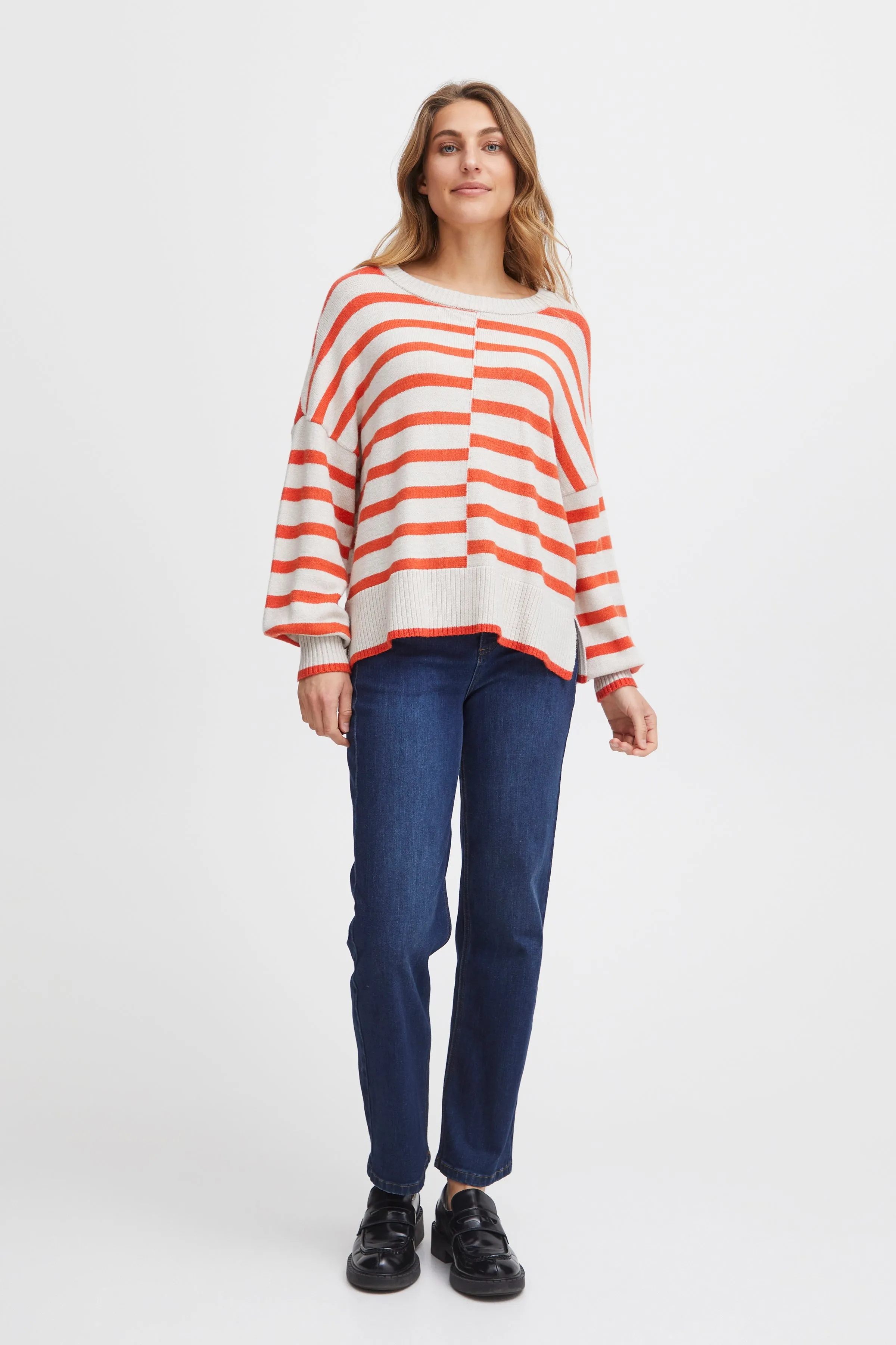 The Fransa Bitte jumper - Stripe Jumper - FRBITTE