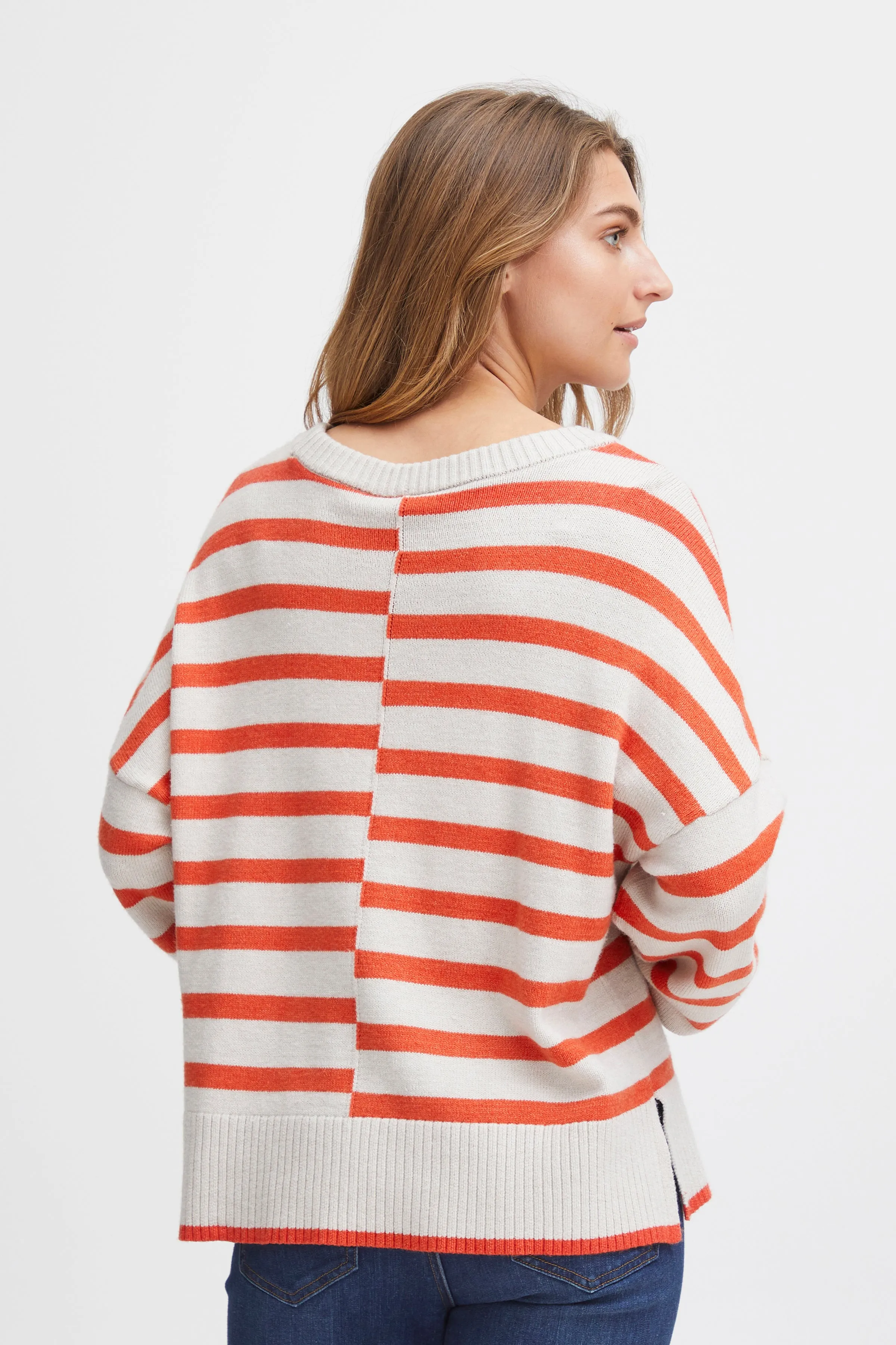 The Fransa Bitte jumper - Stripe Jumper - FRBITTE