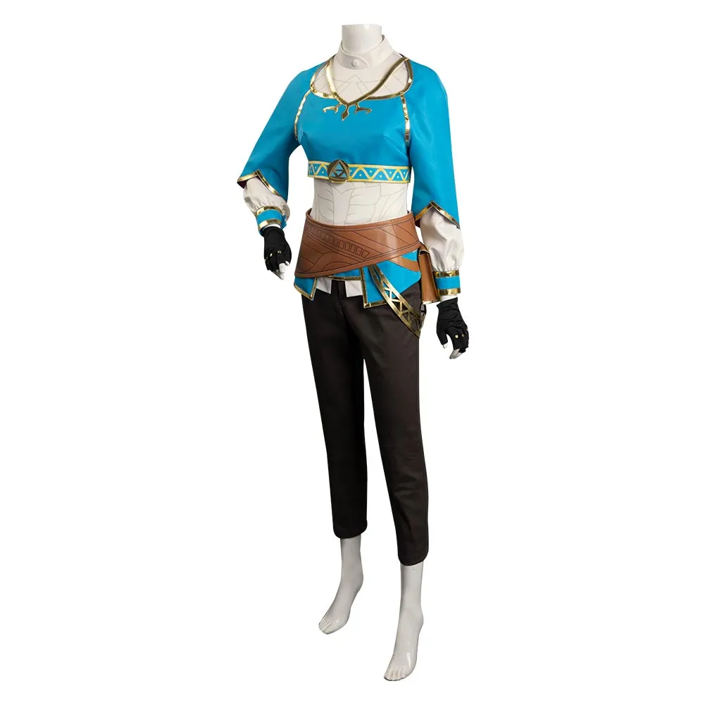 The Legend of Zelda: Breath of the Wild Princess Zelda Cosplay Costume Outfits Halloween Carnival Suit