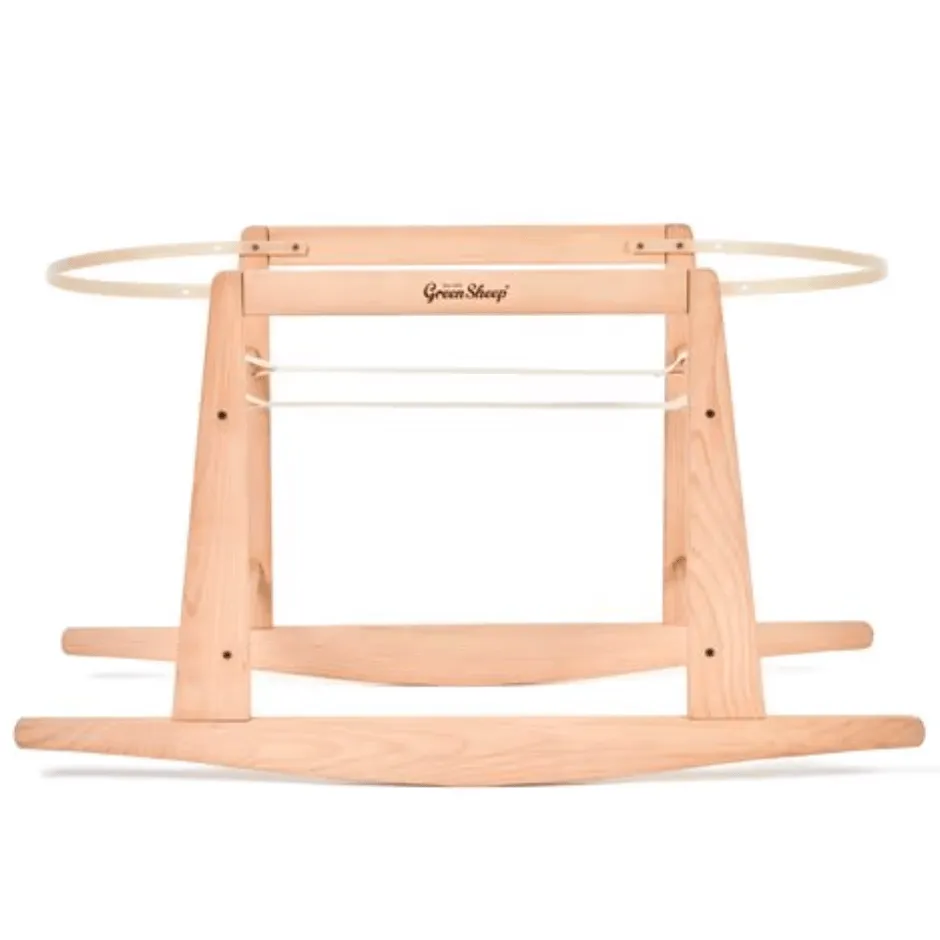 The Little Green Sheep Moses Basket Rocking Stand