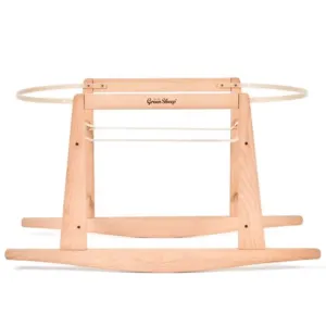 The Little Green Sheep Moses Basket Rocking Stand