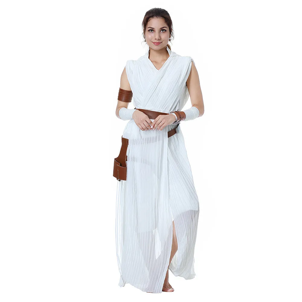 The Rise of Skywalker Rey Outfits Cosplay Costume Halloween Carnival Suit