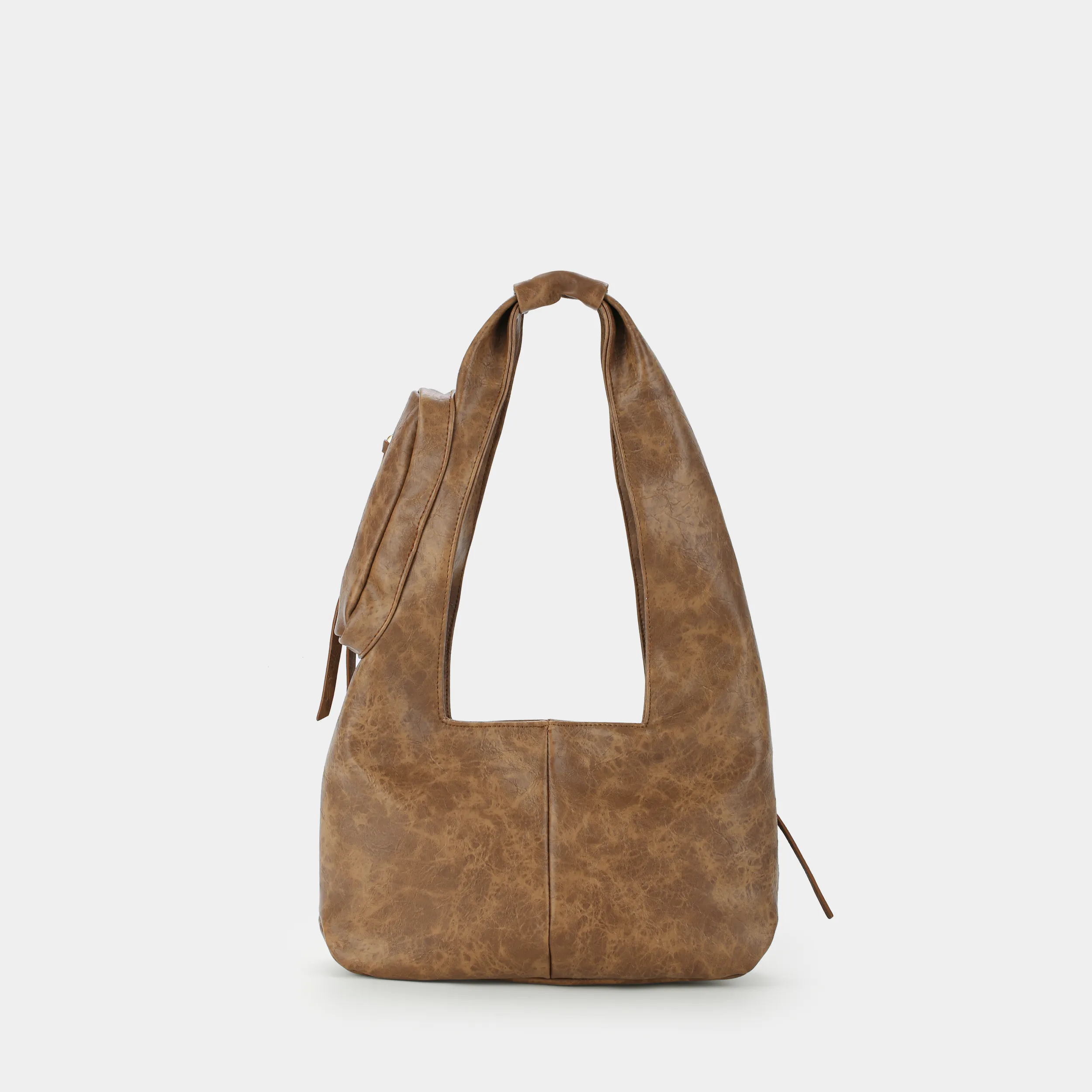 Túi xách Hobo C2-Pocket size Medium (M) màu nâu