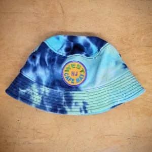Tie-dyed West Cape May Bucket Hat
