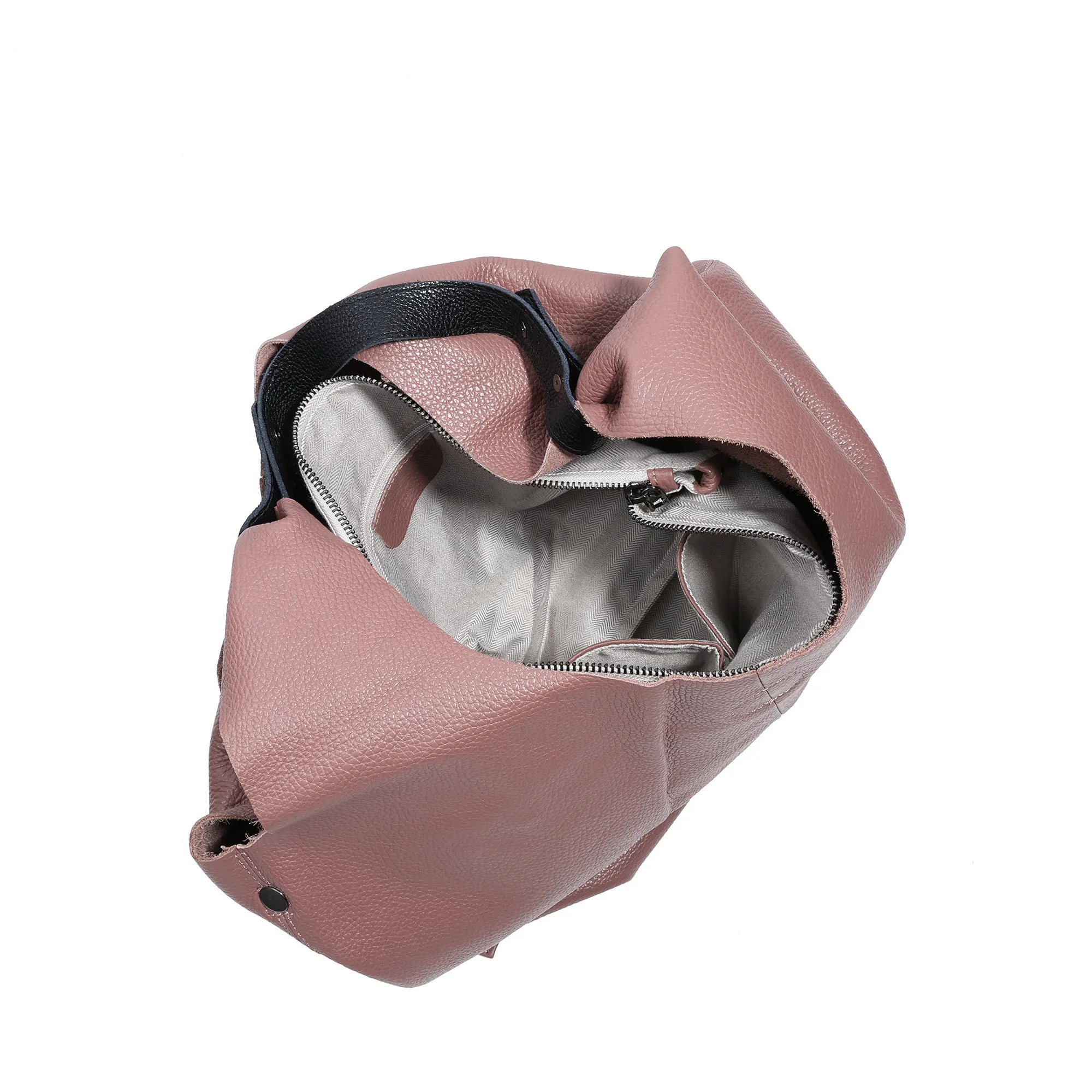 Tiffany & Fred Full-Grain Leather Hobo