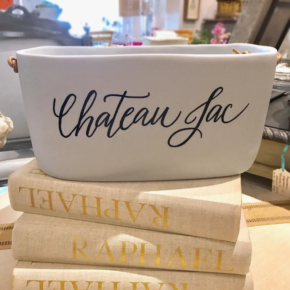 Tina Frey Cuadrado Large Champagne Bucket (3 Colors)