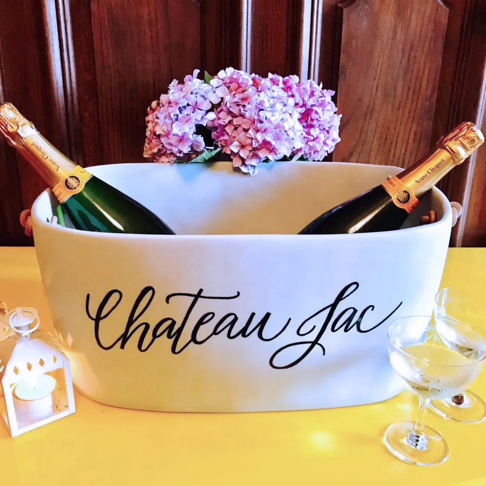 Tina Frey Cuadrado Large Champagne Bucket (3 Colors)