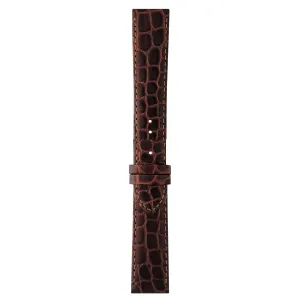 Tissot 20mm Heritage Brown Leather Strap without Buckle