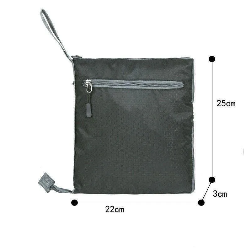 Travel Duffel Bag 1PC 66*28*36cm 66L Black Waterproof