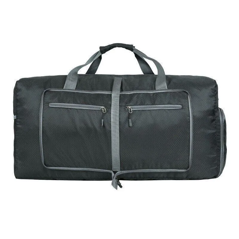 Travel Duffel Bag 1PC 66*28*36cm 66L Black Waterproof