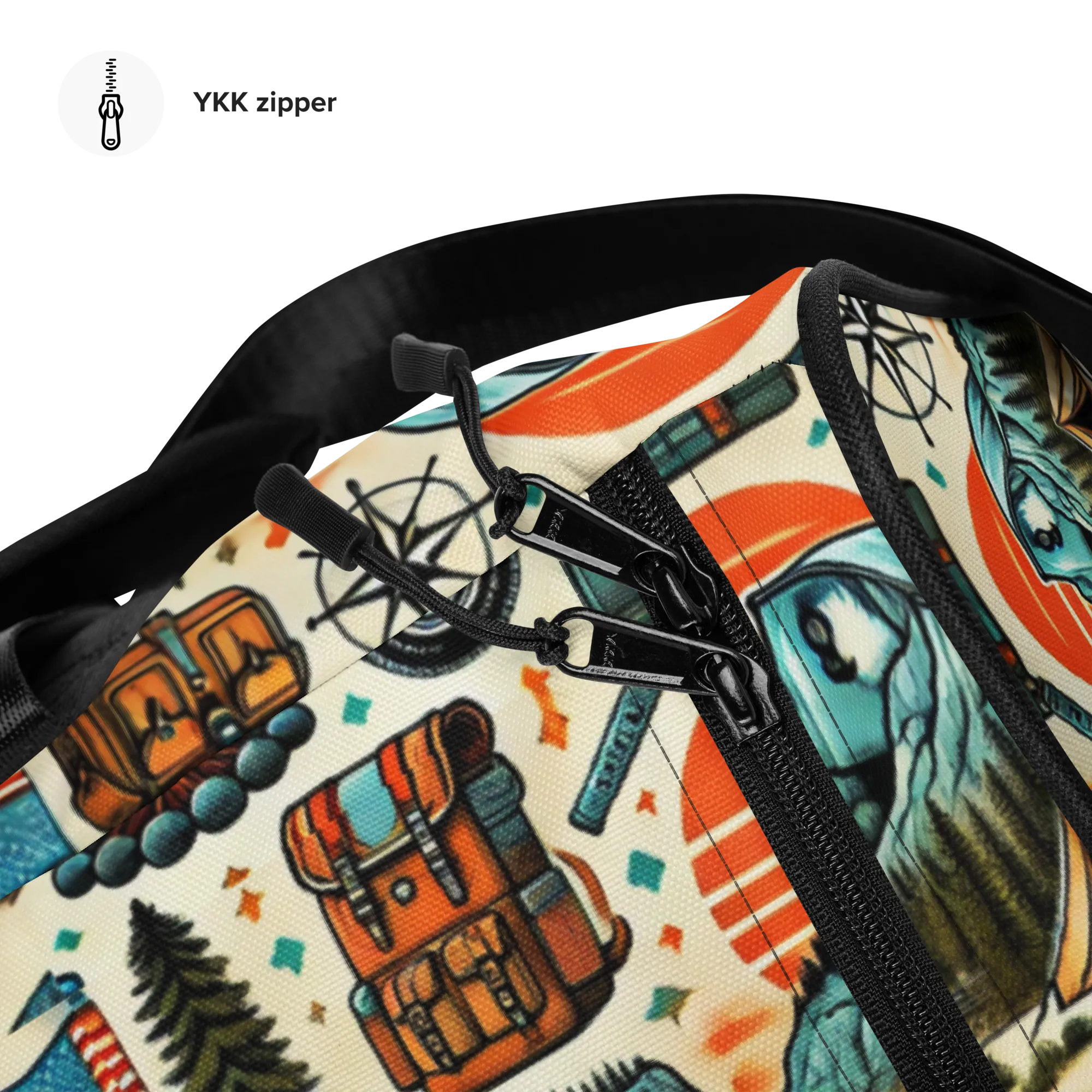 Vintage Bronco Adventure Duffel - Travel & Gym Bag