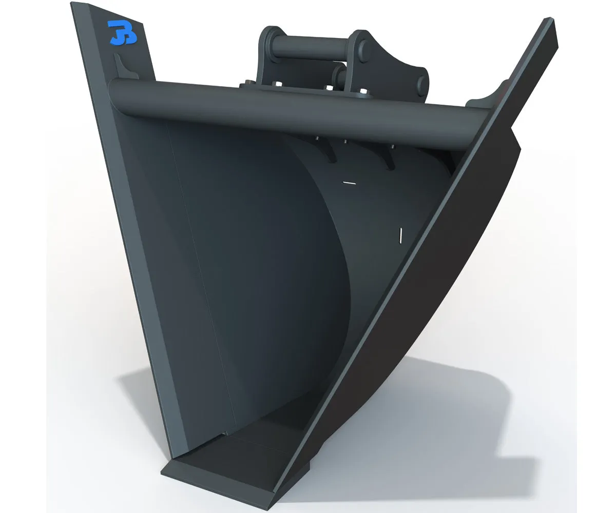 VT4 V-Ditching Bucket - 4-6 Tonne (295mm to 1125mm)