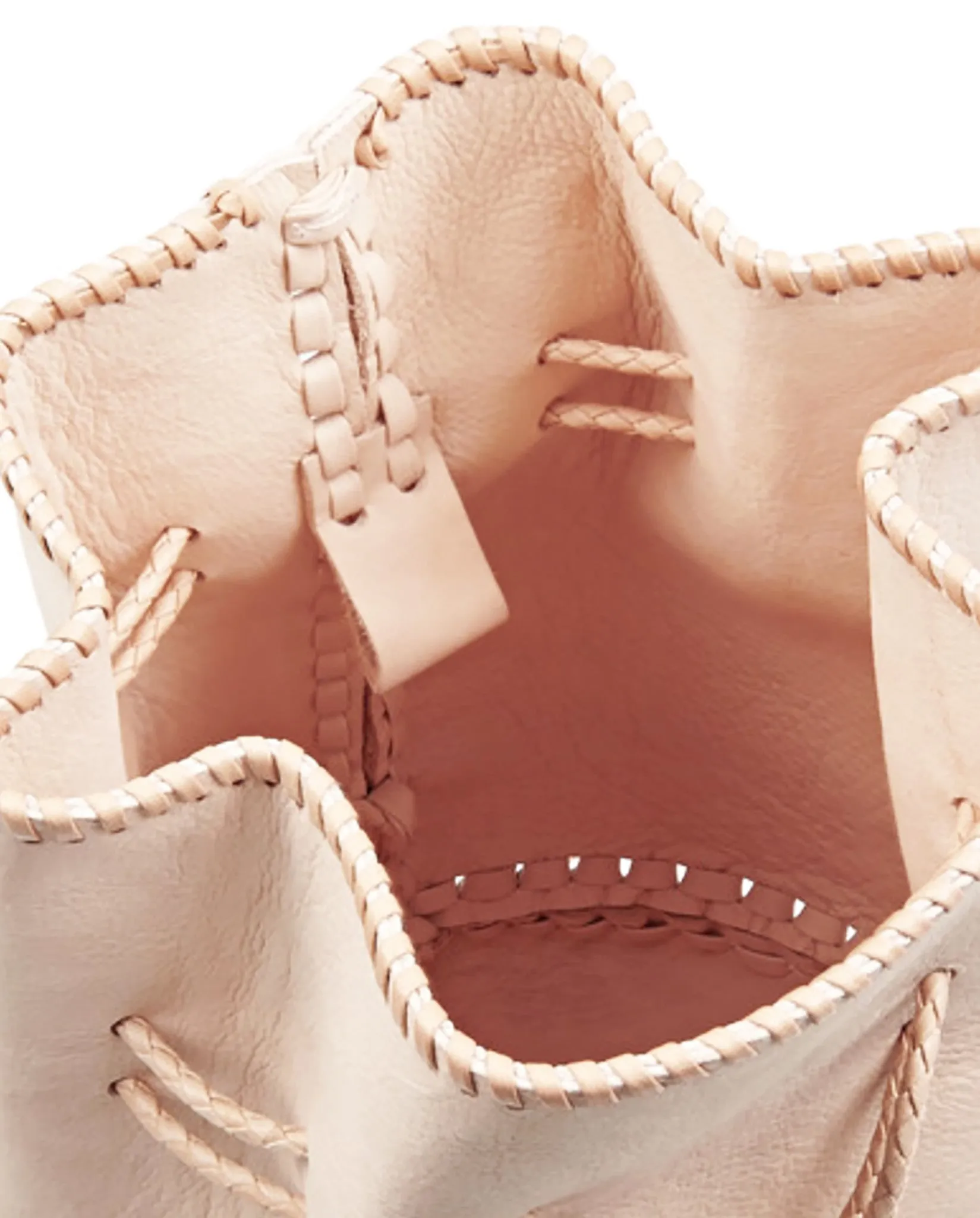 Whipstitch Bullet Bag