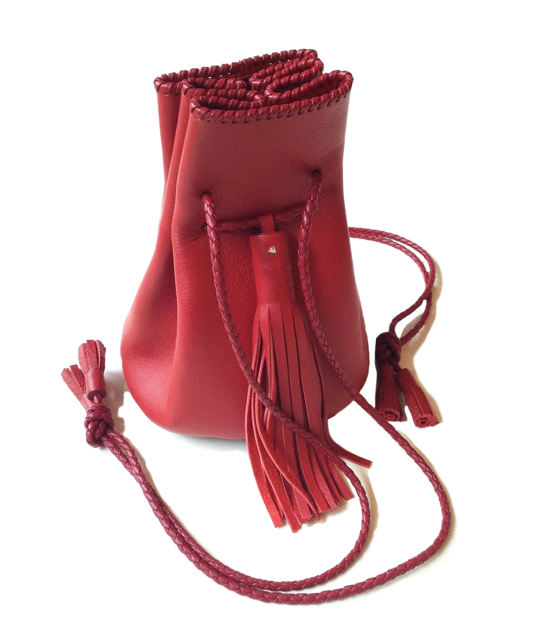 Whipstitch Bullet Bag