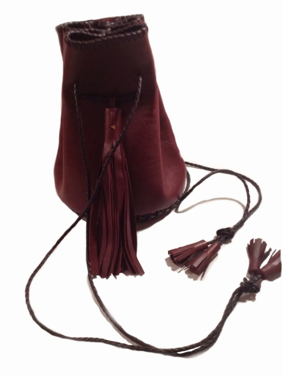 Whipstitch Bullet Bag