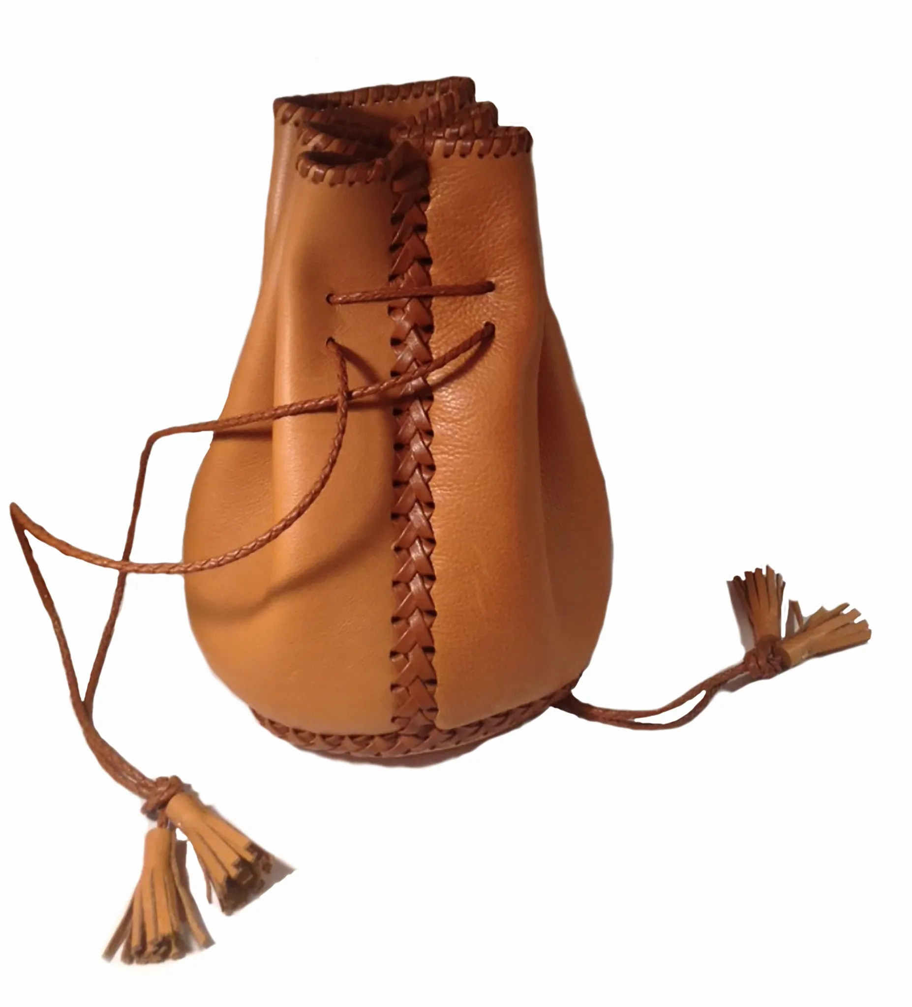 Whipstitch Bullet Bag