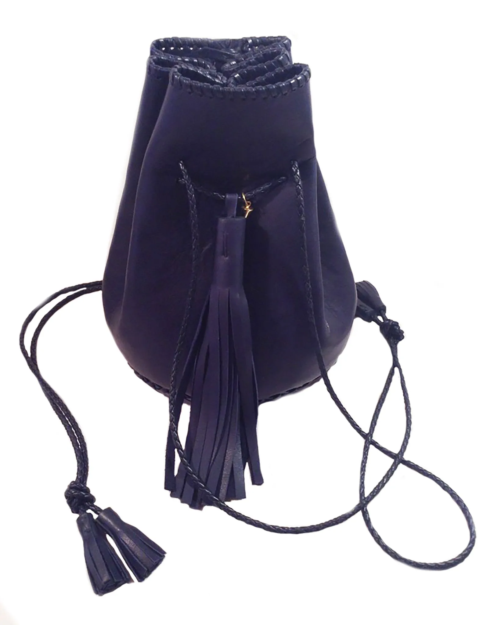 Whipstitch Bullet Bag