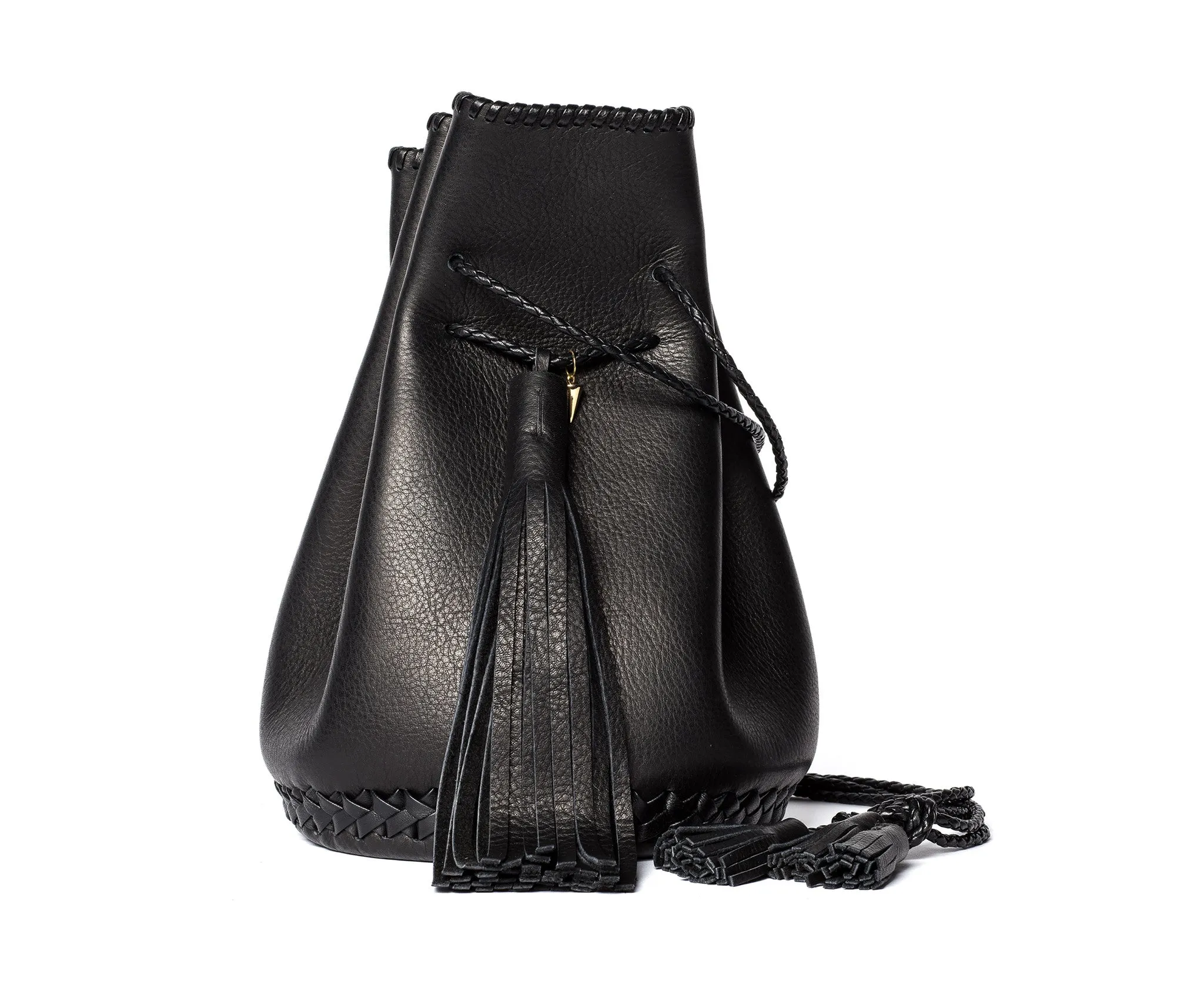 Whipstitch Bullet Bag