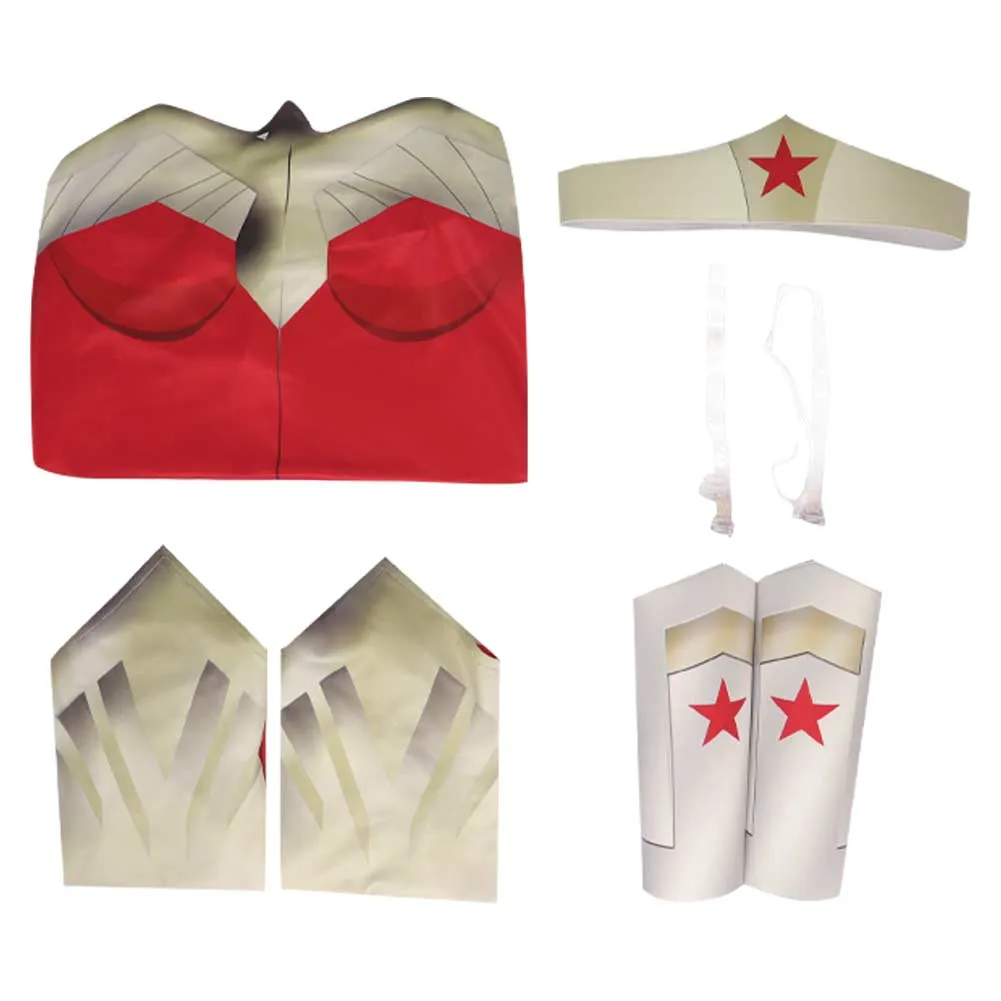 Wonder Woman Diana Prince Cosplay Costume Outfits Halloween Carnival Suit