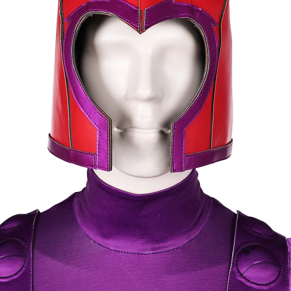 X-Men '97 Magneto Red Suit Cosplay Costume Outfits Halloween Carnival Suit