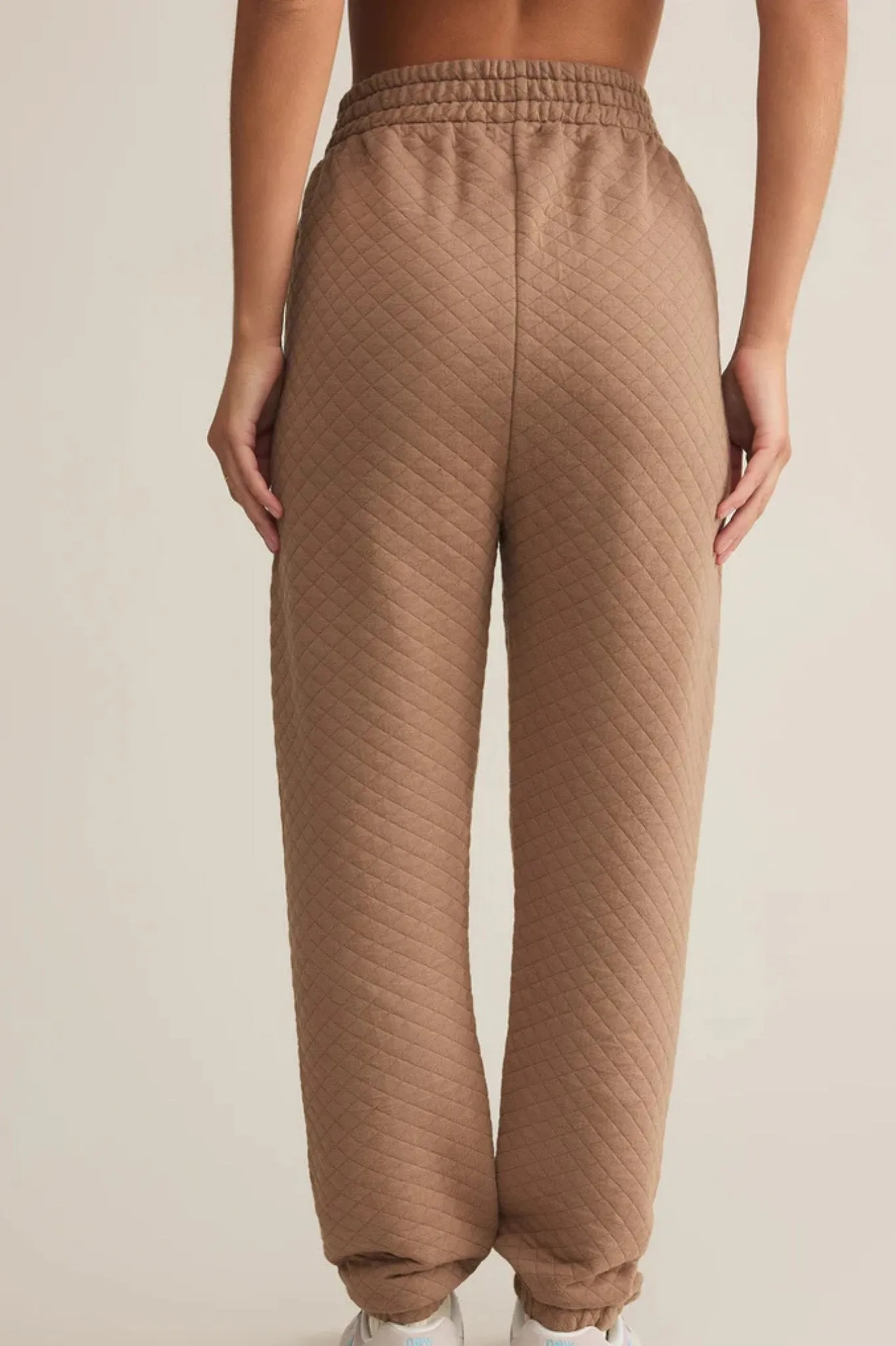 Z Supply: Slim Quilted Jogger in Campfire